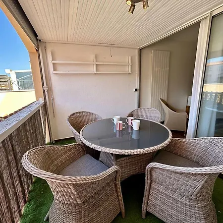 Appt 2 Pieces 4 Couchages Cap D'agde Ct090-221 Агд